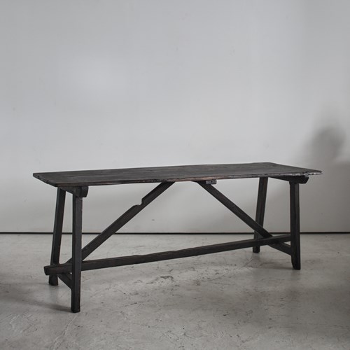 Primitive 19Th C. Catalan Dinning Table 