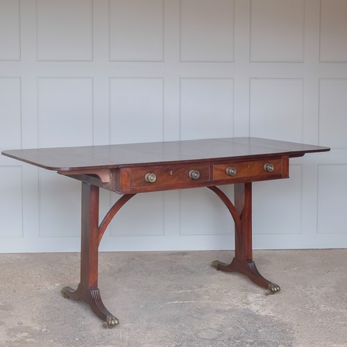 Regency Mahogany Sofa Table