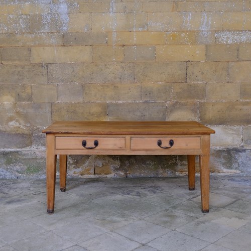 Victorian Pine Kitchen Prep Table