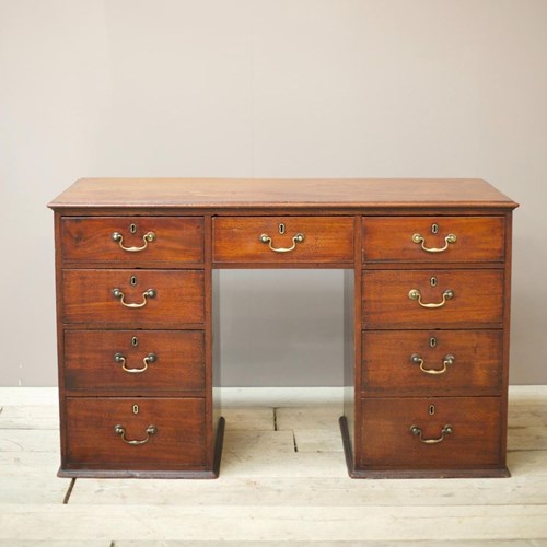 Georgian Solid Mahogany Desk