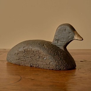 Early 20Th Century Decoy Duck - No3...