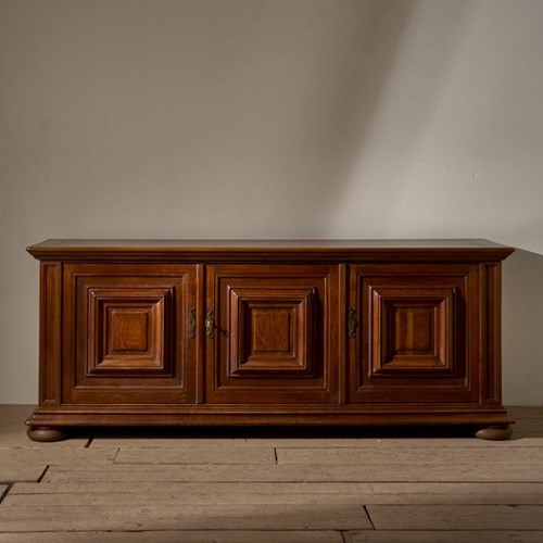 Mid 20Th Century Oak Brutalist Sideboard
