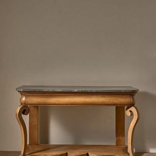 Large 19Th Century Walnut And Grey ...