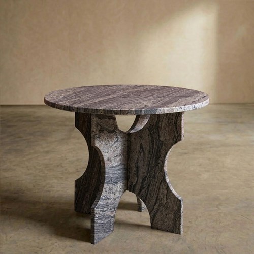 The 'Casa' Circular Marble Centre Table