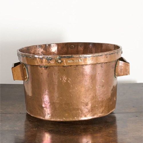 19Th Century Heavy Copper Grain Measure - No4