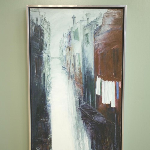 Large contemporary painting of Venice by Kay Lake