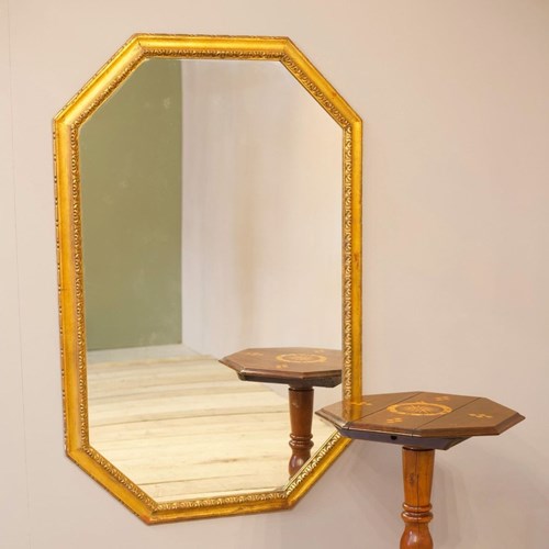 Very Large 20Th Century Gilt Mirror