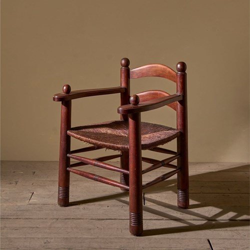 20Th Century Charles Dudouyt Easy Chair