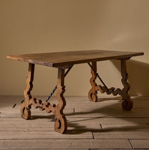 18Th Century Spanish Walnut Table