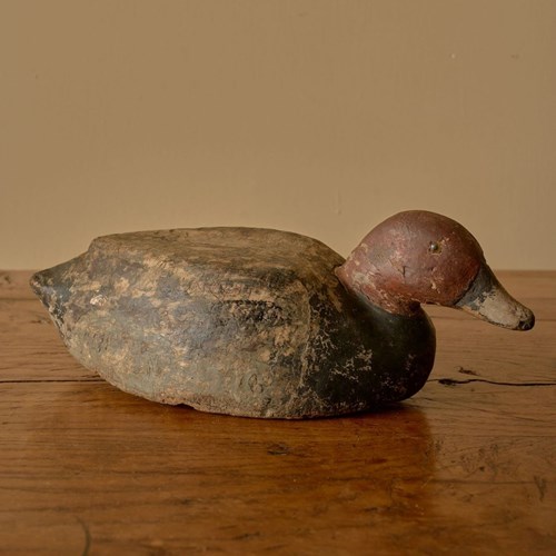 Early 20Th Century Decoy Duck - No4