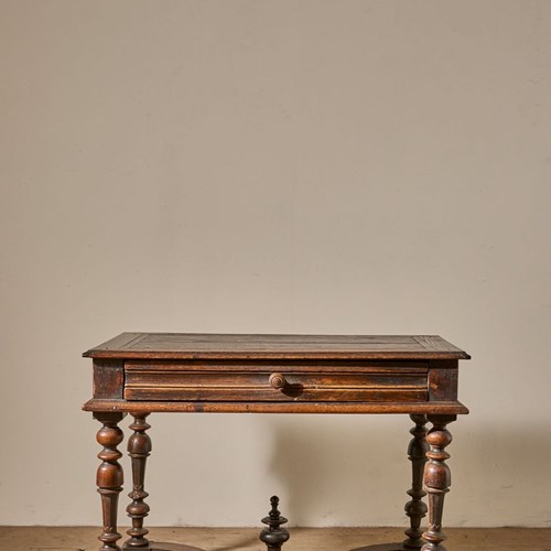 19Th Century French Oak Side Table