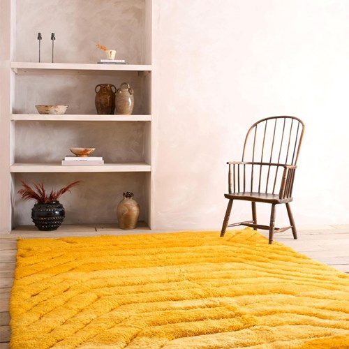 Moroccan Berber Rug - Yellow #1