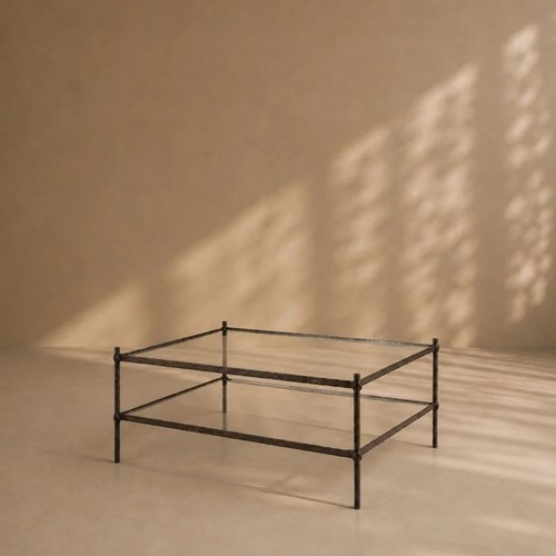 The Riveted 'Mjolnir' Coffee Table - Square