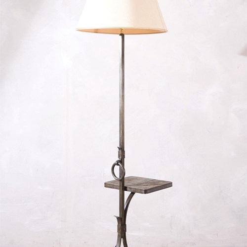 Mid Century Brutalist French Floor Lamp