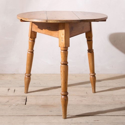 18Th Century Pine Cricket Table