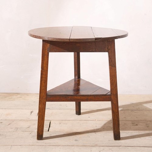18Th Century Oak Cricket Table