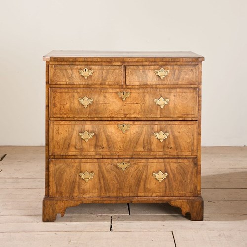 18Th Century Walnut Chest Of Drawers