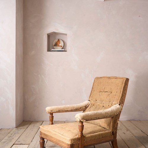 19Th Century High Backed Open Armchair By John Reid And Son