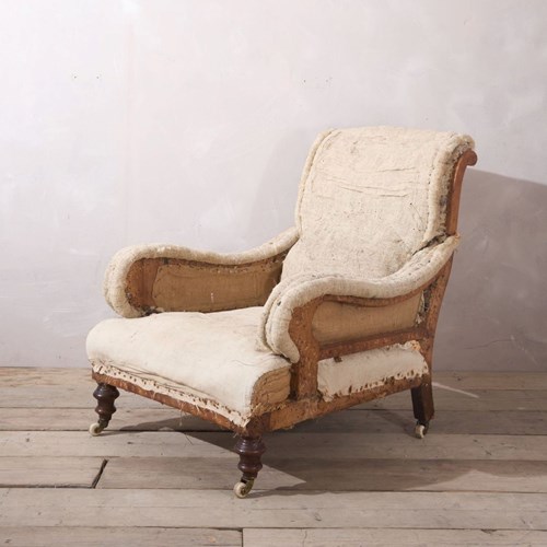 19Th Century Howard And Sons Grafton Style Armchair