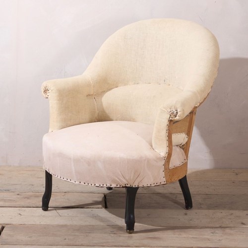 Single Napoleon III Tub Chair