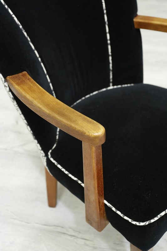 Single Mid century desk chairs- Black velvet-tallboy-interiors-2--j1a2894-main-638040440644398824.jpeg