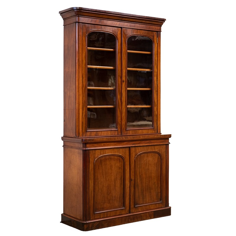 Antique 19th Century Mahogany Glazed Bookcase -the-architectural-forum-anqitue-glazed-dresser-wooden-main-637621352922944307.jpg