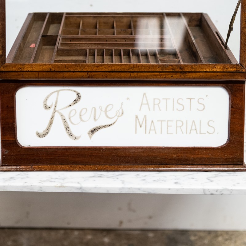 Antique Artist's Display Cabinet | Reeves & Sons-the-architectural-forum-antique-artists-box-with-drawers-and-glazed-lid-2-main-637934063797560892.jpg