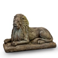 Reclaimed Stone Lion | Garden