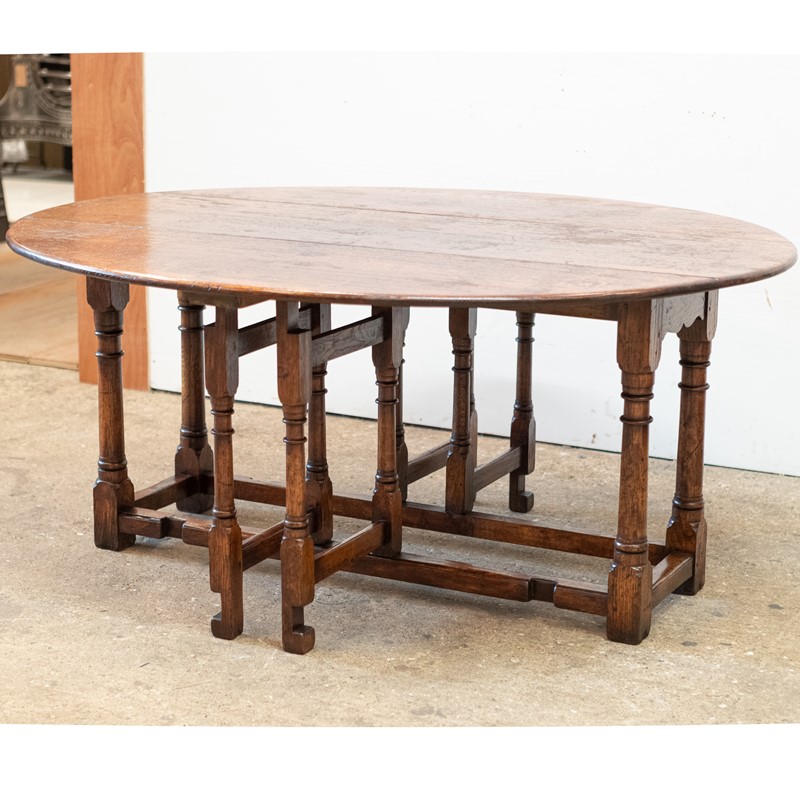 Reclaimed Oak Gate-leg Drop Leaf Table |Wake Table-the-architectural-forum-antique-reclaimed-oak-table-with-gate-legs-and-oval-top-and-leaves-10-main-637887419704659859.jpg