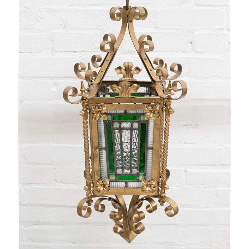 Antique Wrought Iron Stained Glass Lantern-the-architectural-forum-antique-stained-glass-lantern-fancy-2-main-637693927575843640.jpg