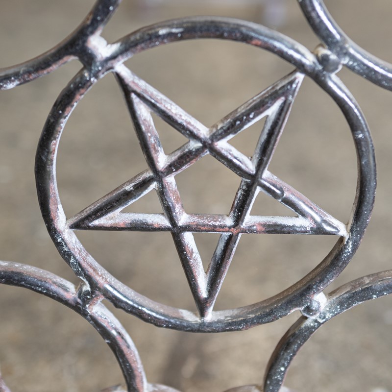 Antique cast iron long bench with pentagram-the-architectural-forum-reclaimed-long-bench-inverted-penagram-pagan-witchcraft-1-main-637449406687904997.jpg