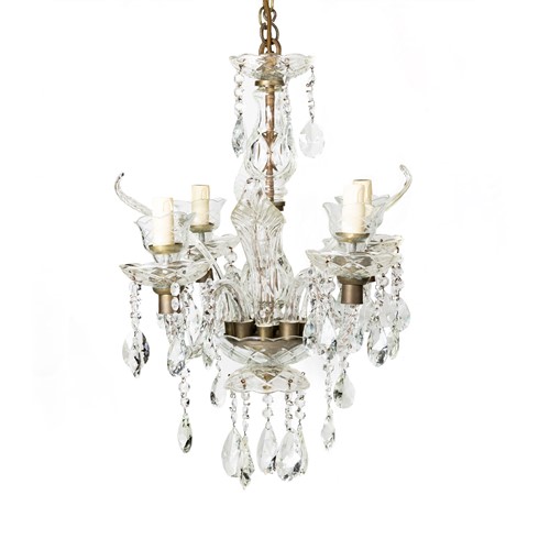 Reclaimed Murano Glass Chandelier | 4 Arms