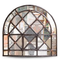 Antique tate britain gallery window frame mirror