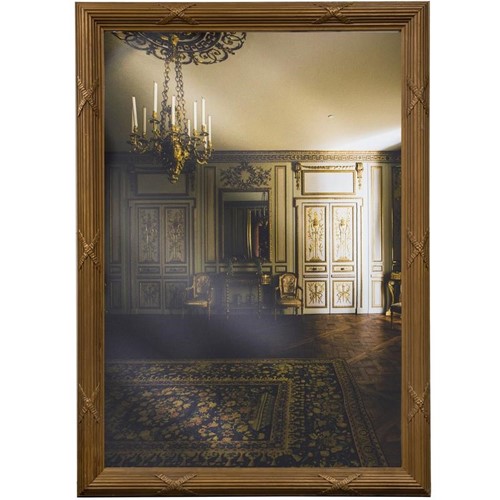 Large victorian frame with antique mirror