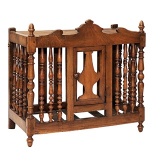 French Mid 19Th Century Walnut Panetiere 