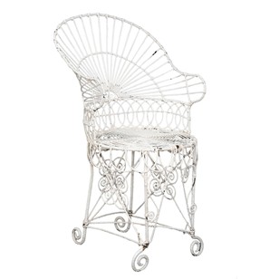English Regency Conservatory/Garden Chair 