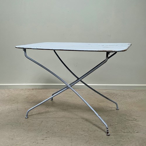 Folding Metal Garden Table