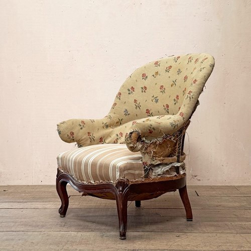 Iron Frame Armchair