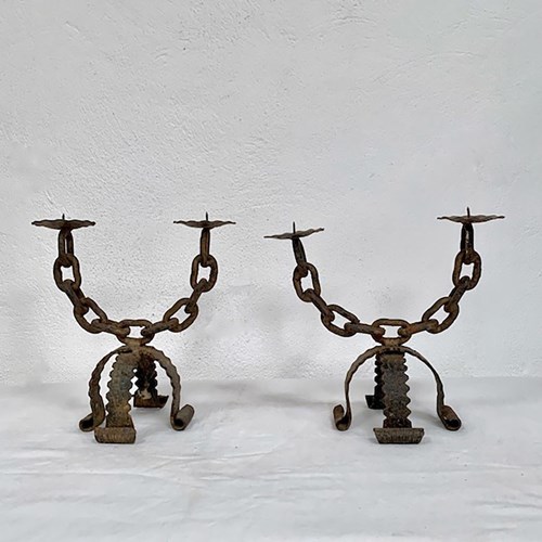 Pair Of Candelabras