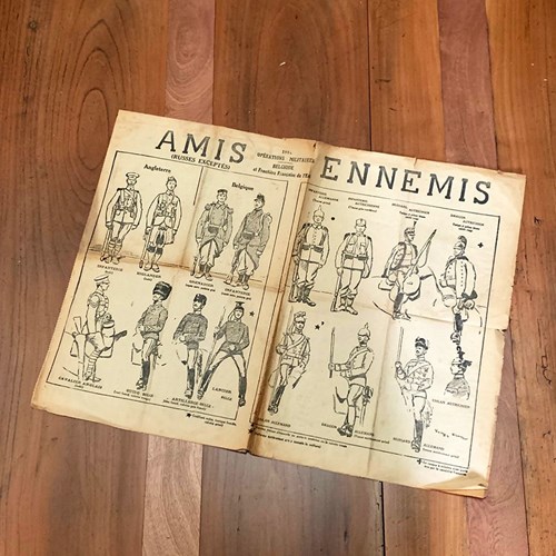 Newspaper Article Dated 13 August 1914