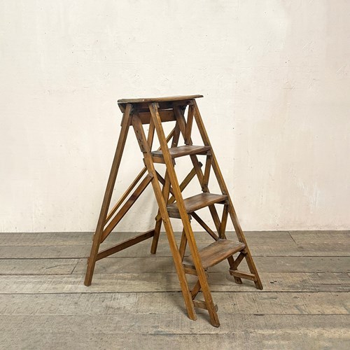 Folding Library Steps