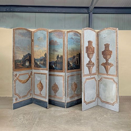 Set Of 3 Two-Panel Screens
