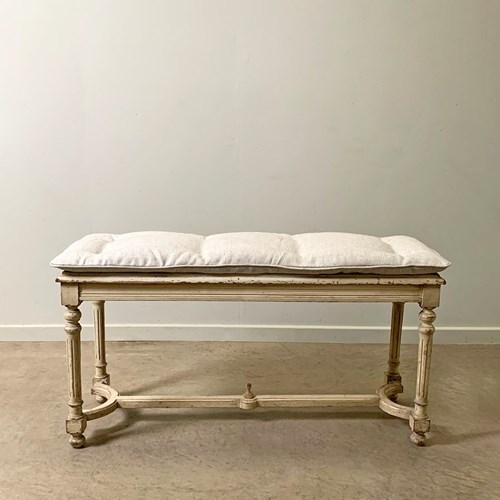 Louis XVI Bench With Cushion