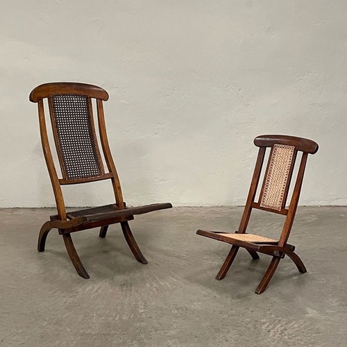 Folding Campaign Chairs