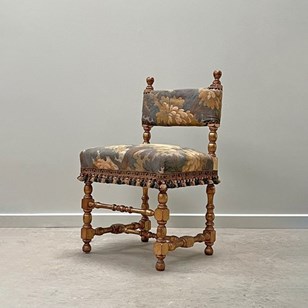 Petite Gilded Chair