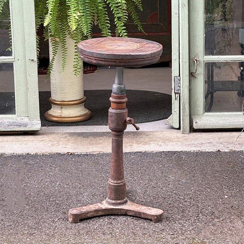 Iron Mill Stool