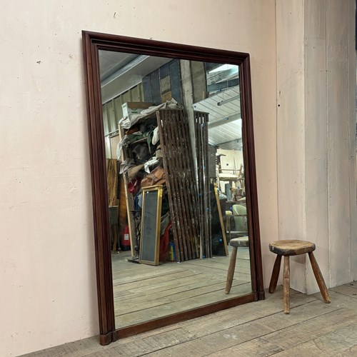 Large Hardwood Mirror
