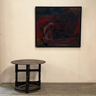 Abstract Oil On Board