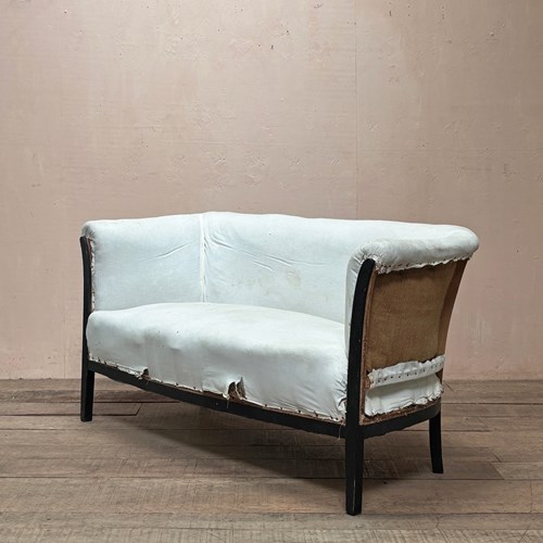 1920'S Ebonised Frame Sofa