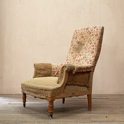 Armchair With Very High Back